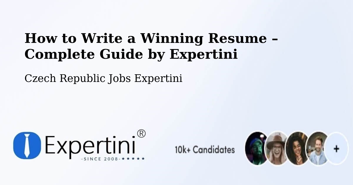 Resume Writing Guide for Job Seekers – Štětí - Štětí, Czech Republic Jobs Expertini